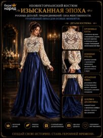 Неовикторианский костюм «Изысканная эпоха»